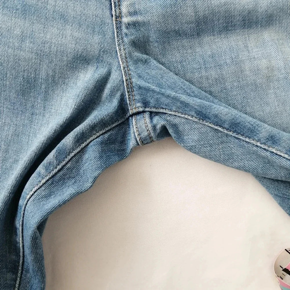 Frame Le Garçon Crop Boyfriend Straight Leg Jeans in Cebu Rips 29 - Picture 9 of 16